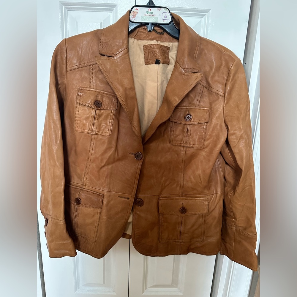 Leather jacket